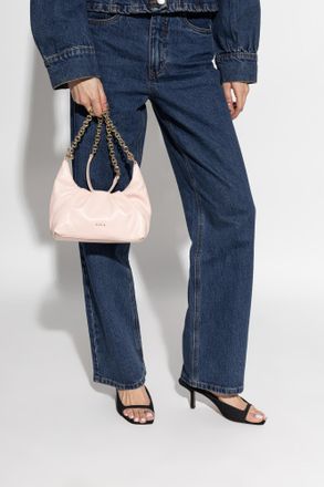 Furla Delia Mini Shoulder Bag, Womens, Pink