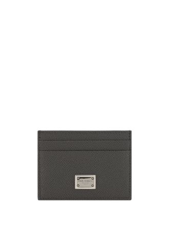 Dolce & Gabbana Logo Plaque Cards Holder