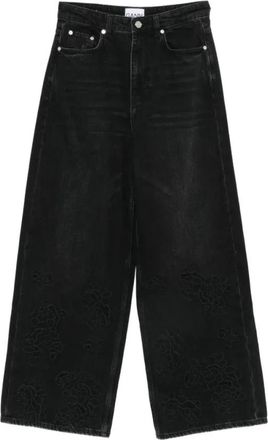 Ganni Donna, Jeans, Nero, W29, new