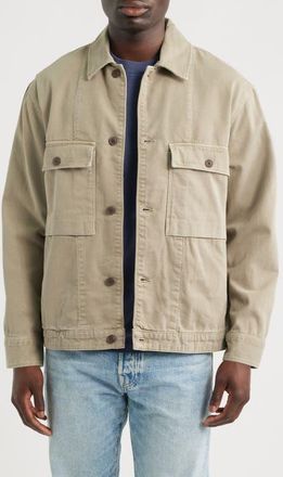 Mavi Two Pocket Overshirt in Laurel Oak at Nordstrom, Size Xx-Large