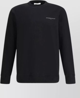 Ih Nom Uh Nit printed cotton sweatshirt