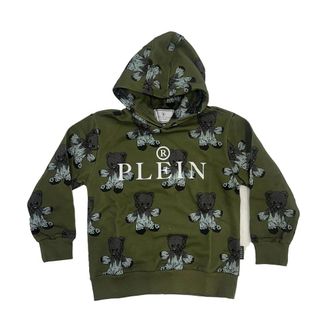 Philipp Plein Hooded Sweatshirt - male - Philipp Plein - Kids Sweatshirts - Multicolor - 10 Y - Kids