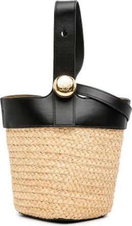 Loewe Pre-owned Handbags, female, Beige, Size: ONE SIZE Pre-owned Leather shoulder-bags