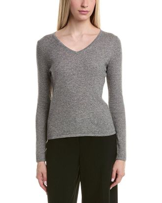 Bruno Magli Classic V-Neck Wool & Cashmere-Blend Sweater
