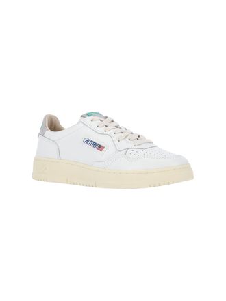 Autry Leather Low-Top Sneaker - White