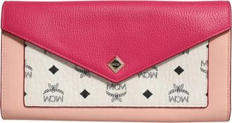 MCM Colorblock Visetos Love Letter Crossbody Womens Wallet (Pre-Owned)