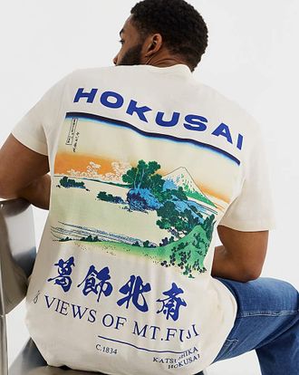 Jack & Jones Jack & Jones Hokusai Graphic T-Shirt