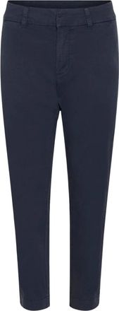 Kaffe Pantalones de corte slim - Trousers - Mujer - Azul - 2XL