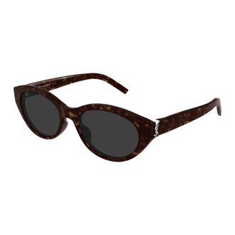 Saint Laurent Sunglasses - female - Saint Laurent - Sunglasses - Brown - 54 MM - Accessories