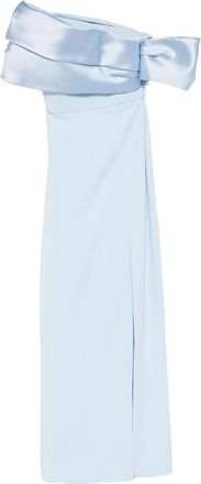 Solace London Draped Off-shoulder Dress