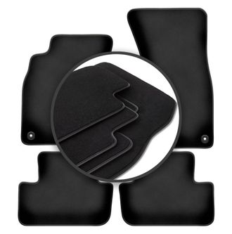 OEM Alfombrillas Premium Para Audi A4 B8 Sed&aacute;n, Familiar, Avant, Allroad (2007-2015)