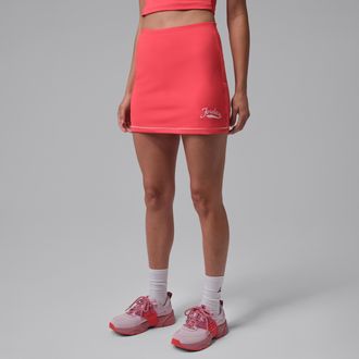 Nike Jordan Womens Jordan Brooklyn Skort in Red | IM7381-631