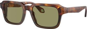 Giorgio Armani 0Ar 8194U - unisex - Zonnebrillen - Bruin - 53 MM - Accessoires