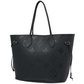 Louis Vuitton Monogram Empreinte Black Noir Monogram Empreinte Tote Bag (Pre-Owned)