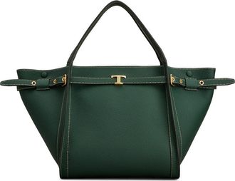 Tod's Tim Leather Shopper Bag in Sycamore at Nordstrom
