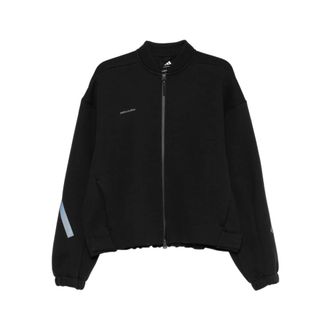 adidas Long Sleeve Training Tops, male, Black, Size: XL Z.n.e. Uniform Full Zip Knit Track Top
