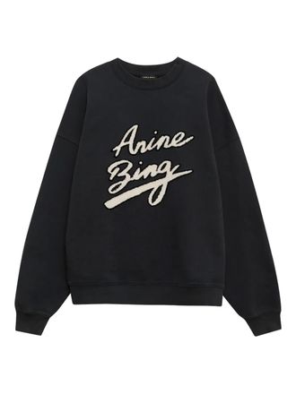 Anine Bing Miles sweatshirt - women - Cotton - S - Black