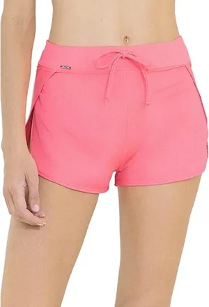 Maaji Maaji Fandango Lake Surf Shorts Womens Pink Stretch Dolphin Hem FROG246