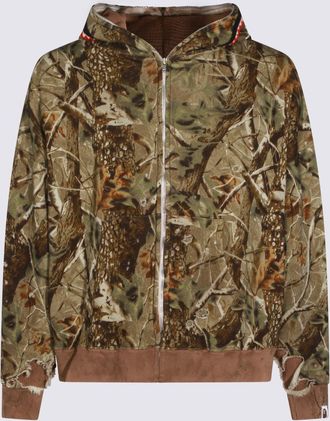 SAINT M&times;&times;&times;&times;&times;&times; Camouflage Cotton Sweatshirt