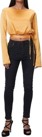 6397 High Jean In Black