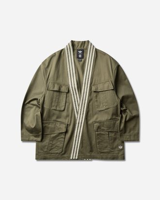 adidas CLOT By Edison Chen Jacket Olive Strata
