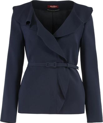 Max Mara Jassen - Dames - Blazers - Blauw - L - Jassen