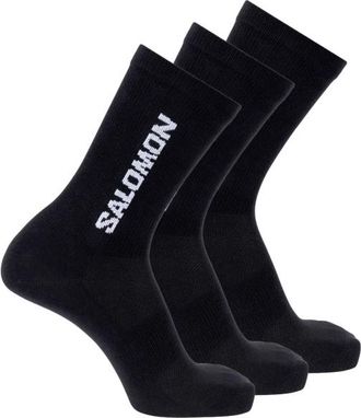 Salomon Everyday Lite Crew 3-Pack Multifunktionssocken - Unisex | schwarz