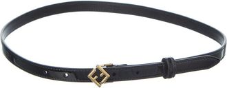 Fendi Fendi Ff Diamonds Patent Belt