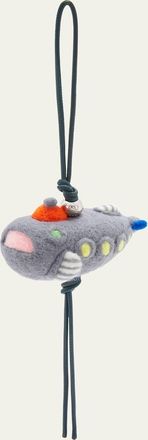 Loewe x Suna Fujita Submarine Charm in Leather and Wool