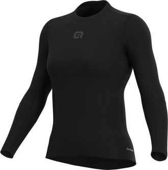 Al&eacute; Grid L/S Jersey Velounterhemd f&uuml;r Damen | schwarz