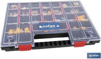 cofan Cofan - Maletin Racores Met&aacute;licos Raufoss 90 Pcs, Malet&iacute;n De Racores Machos Met&aacute;licos Raufoss. El Surtido Cuenta Con Diferentes M&eacute;tricas. Este Malet&iacute;n