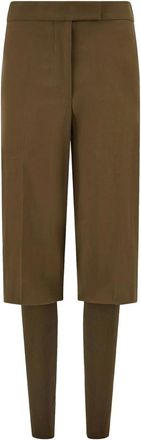 Ferragamo Mujer, Pantalones, Verde, Talla: S