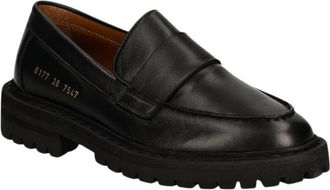 Common Projects Chunky Loafer - Dames - Loafers - Zwart - 36 EU - Leer - Schoenen