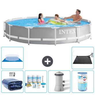 Intex Piscina Prism Frame Redonda - 366x76 Cm - 7-piezas S31947