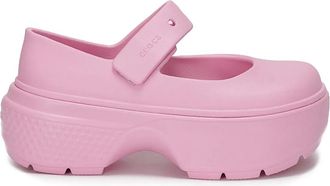 Crocs Clogs Stomp Mary Jane - Rosa