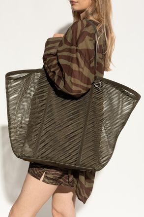 The Attico Shopper Bag Estate Meravigliosa Collection, Womens, Green