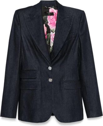 Dolce & Gabbana Donna, Giacche, Blu, S, new