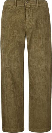 Labo Art Pantaloni a coste - Verde