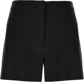 Sportmax Dames, Korte broeken, Zwart, Maat: XS Katoen