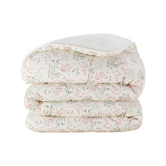 Colchones Aznar Edred&oacute;n Invierno Vichy Algod&oacute;n 100% Suave C&aacute;lido Alta Calidad Relleno Poli&eacute;ster Reciclado 250 G/m&sup2; Cama 150/160 (240x220) - Floral