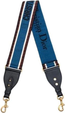 Dior Pre-owned Accessories, female, Blue, Size: ONE SIZE Pre-owned Vintage Strap