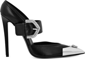 Philipp Plein Pumps met puntige neus - Zwart