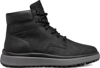 Geox Wandellaarzen - Zwart