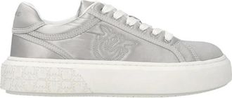 Pinko Sneaker in raso - Dames - Sneakers - Grijs - 36 EU - Satijn - Schoenen