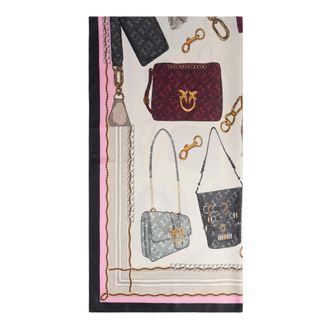 Pinko Scarves, female, Multicolor, Size: ONE SIZE Foulard in misto seta