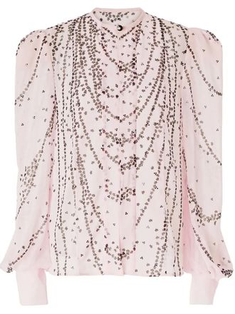 Genny floral-print blouse - Pink