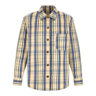 A.P.C. Nathan Overshirt - Heren - Casual Overhemden - Veelkleurig - L - Katoen - Overhemden