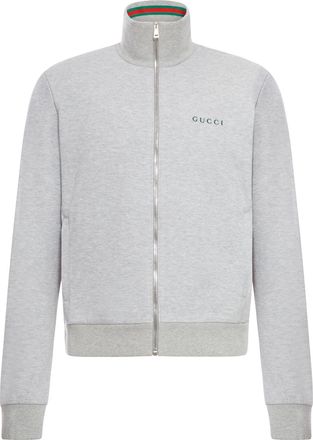 Gucci DOUBLE COTTON PIQUET JACKET WITH ZIP - Gucci - Man
