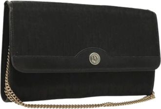 Dior Borsa a spalla Pre-owned in tela Trotter - - Pre-owned - Donna - Nero - ONE SIZE