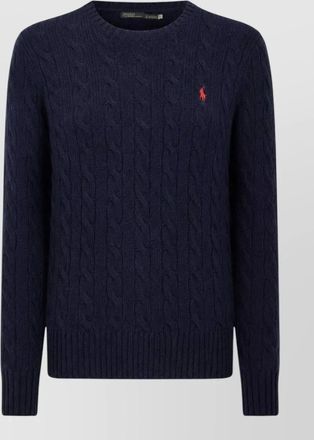 Polo Ralph Lauren cable-knit slim-fit cashmere-blend sweater